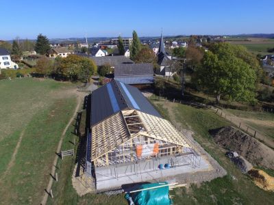 Holzbau, construction en bois, scheune, grange