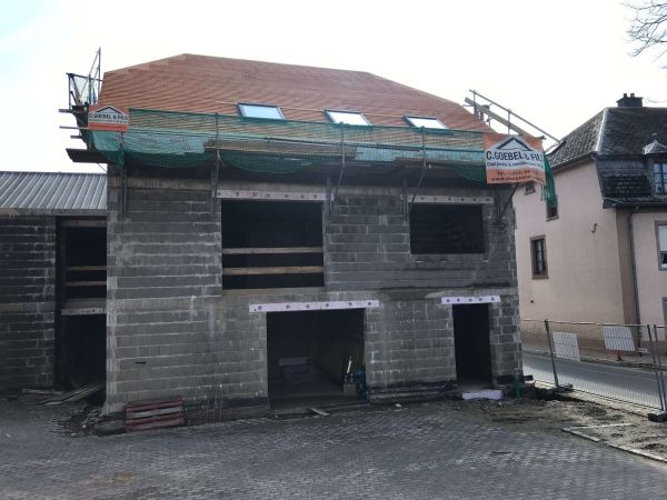 charpente, Dachstuhl charpente, Dachstuhl